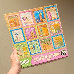 COCKTAIL PARTY by Springbok Tiki JIGSAW PUZZLE 1000 pieces